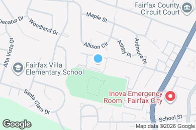 Map image of the property - 10720 West Dr