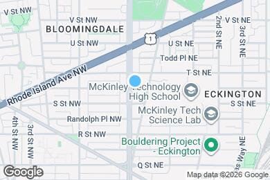 Map image of the property - 1823 N Capitol St NE