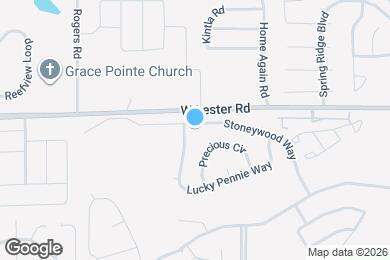 Map image of the property - 1518 Stoneywood Way