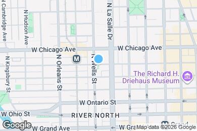 Map image of the property - 167 W Superior St