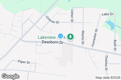 Map image of the property - 3516 Dearborn Dr