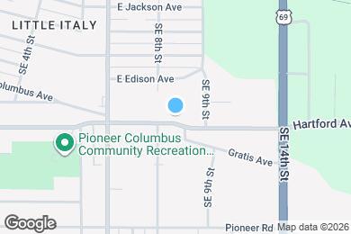Map image of the property - 822 Hartford Ave