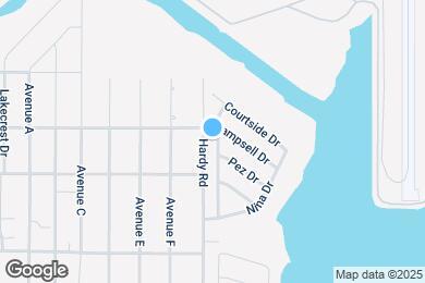 Map image of the property - 1553 Seabreeze Dr