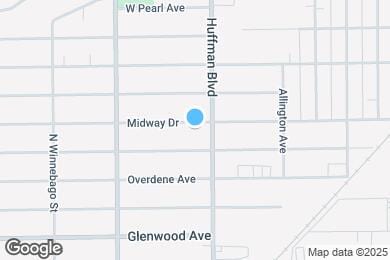 Map image of the property - 1810 Midway Dr