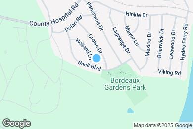 Map image of the property - 1481 Snell Blvd