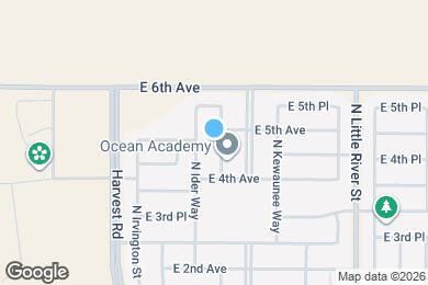 Map image of the property - 481 N Jackson Gap Way