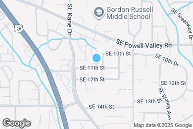 Map image of the property - 3509 SE 11th St