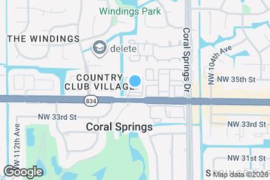Map image of the property - 10777 W Sample Rd