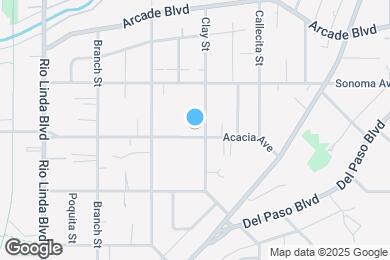Map image of the property - 1161 Acacia Ave