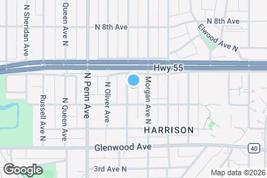 Map image of the property - 522 Newton Ave N