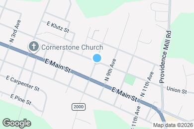 Map image of the property - 802 Union St