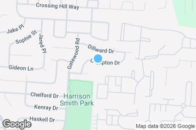 Map image of the property - 3391 Compton Dr