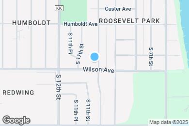 Map image of the property - 2916 S 10th St