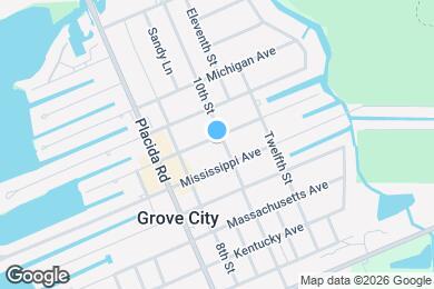 Map image of the property - 2049 Arkansas Ave