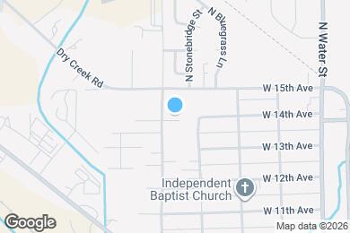 Map image of the property - 1404 N Cora St