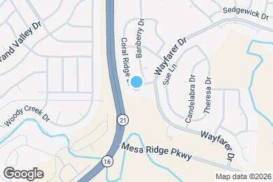 Map image of the property - 7398 Coral Ridge Dr