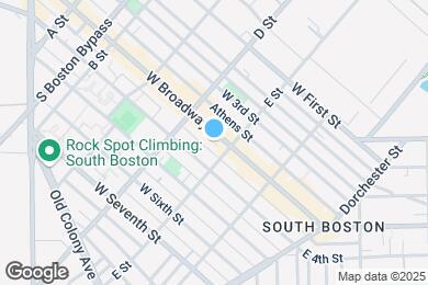 Map image of the property - 345 W Broadway