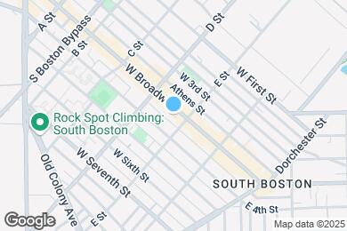 Map image of the property - 345 W Broadway St