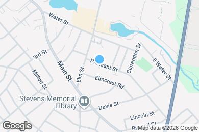 Map image of the property - 27 Pleasant St