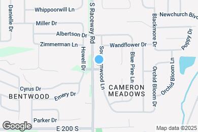 Map image of the property - 1910 Southernwood Ln