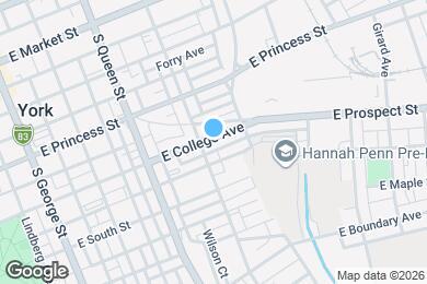 Map image of the property - 310 E College Ave