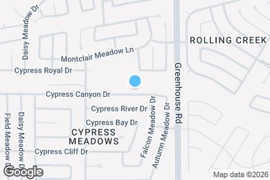 Map image of the property - 19230 Cypress Canyon Dr