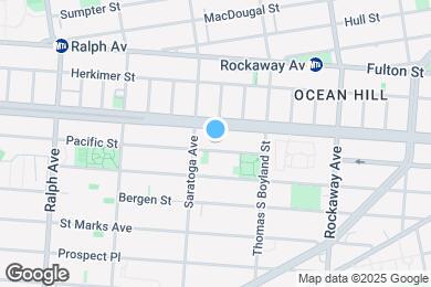 Map image of the property - 2137 Pacific St