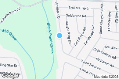 Map image of the property - 9400 Aristides Dr