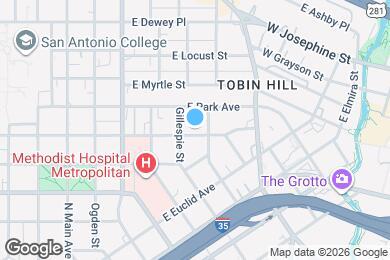 Map image of the property - 515 E Evergreen St