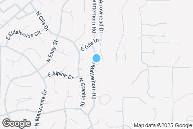 Map image of the property - 909 N Matterhorn Rd