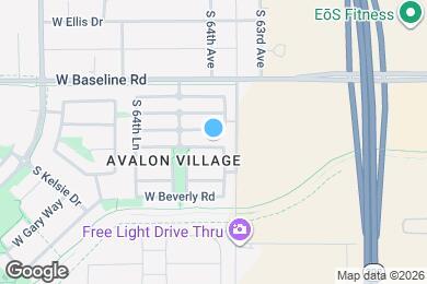 Map image of the property - 6322 W Constance Way