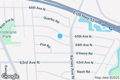 Map image of the property - 3106 64th Ave N