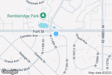 Map image of the property - 11327 Camden Ave