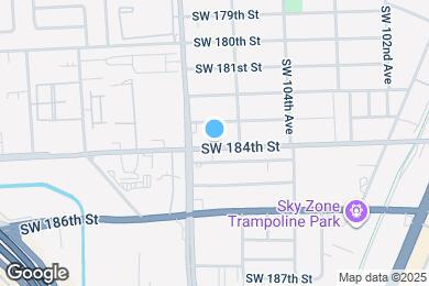 Map image of the property - 10541 SW 184th St