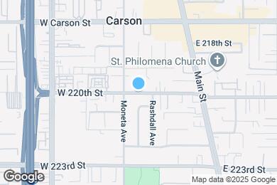 Map image of the property - 255 W 220th St