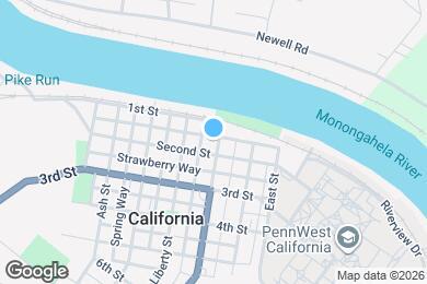 Map image of the property - 131 Wood St