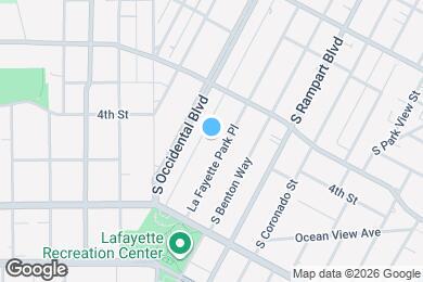 Map image of the property - Plaza Lafayette