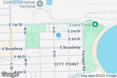 Map image of the property - 772 E 3rd St