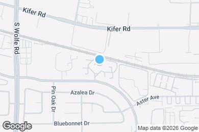Map image of the property - 999 W Evelyn Ter