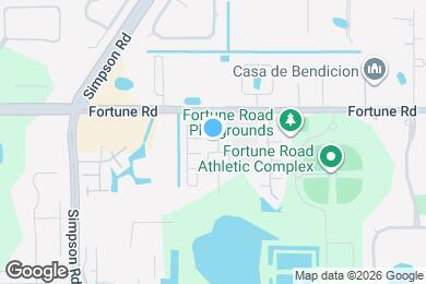 Map image of the property - 1206 La Fortuna Blvd