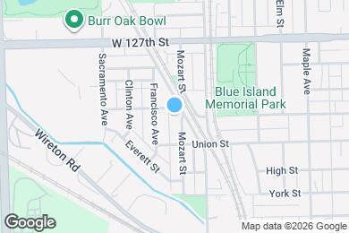 Map image of the property - 12832 Mozart St