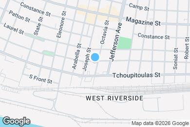 Map image of the property - 5504 Annunciation St