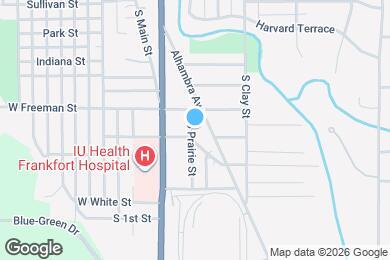Map image of the property - 1157 S Prairie St