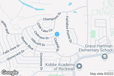 Map image of the property - 1445 Clubhill Dr