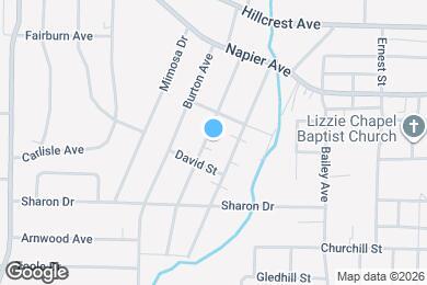 Map image of the property - 1148 Macon Ave
