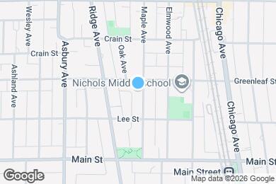 Map image of the property - 1032 Maple Ave
