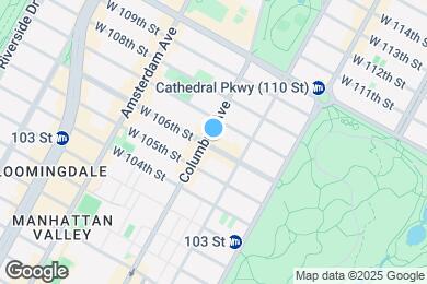 Map image of the property - 941 Columbus Ave