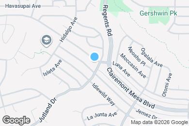 Map image of the property - 3171 Luna Ave