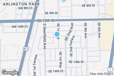 Map image of the property - 110 SE 11th Ct