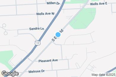 Map image of the property - 507 S Bay Rd